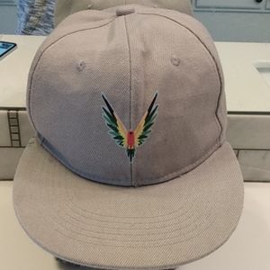 Grey Cap with Falcon Logo